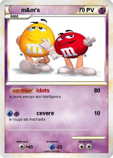 Pokemon m&m's