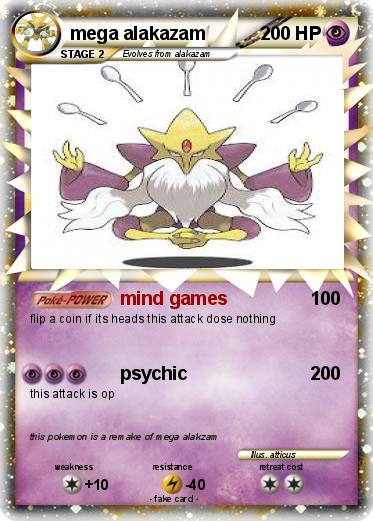Pokemon mega alakazam