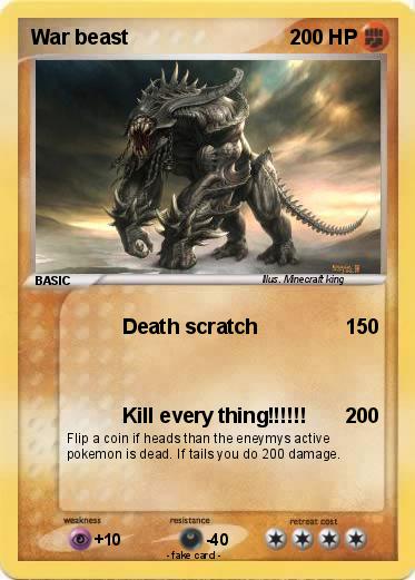 Pokemon War beast