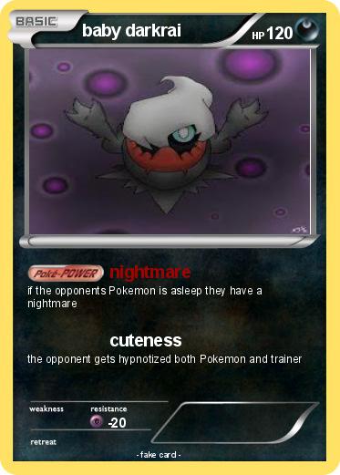 Pokemon baby darkrai
