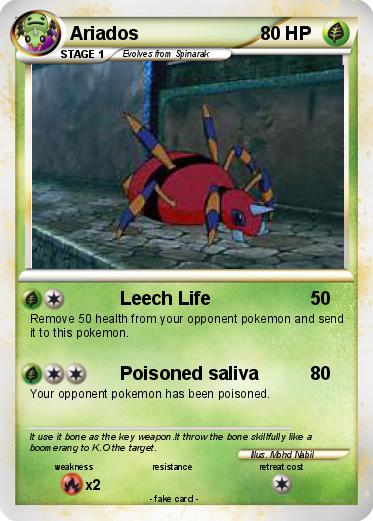 Pokemon Ariados