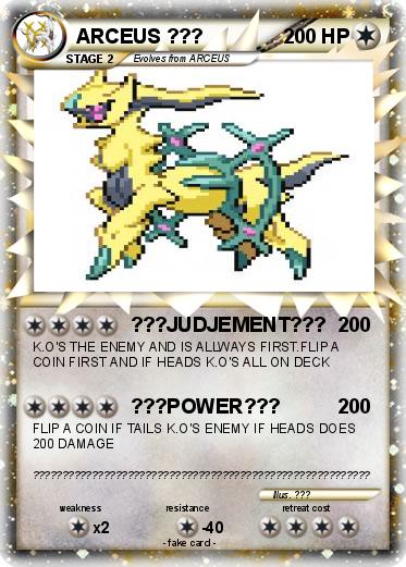 Pokemon ARCEUS ???