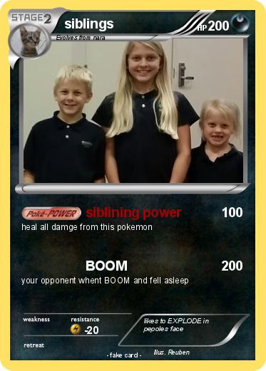 Pokemon siblings