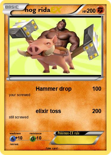 Pokemon hog rida