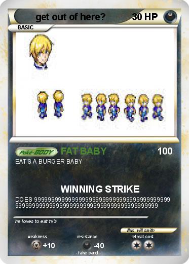Pokemon get out of here?