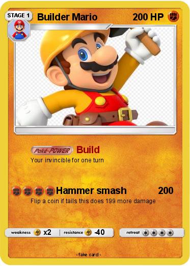 Pokemon Builder Mario