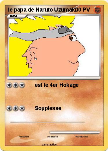 Pokemon le papa de Naruto Uzumaki