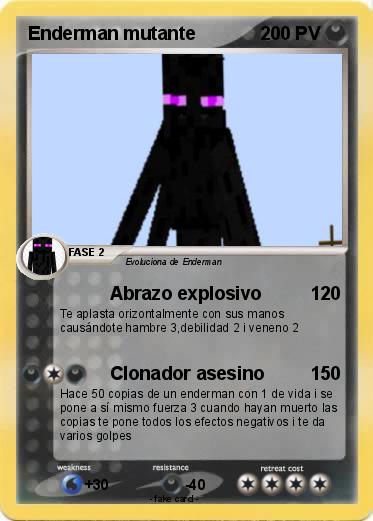 Pokemon Enderman mutante