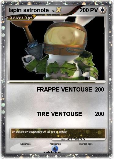 Pokemon lapin astronote