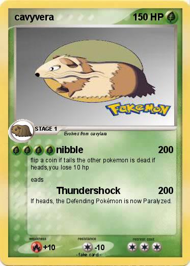 Pokemon cavyvera