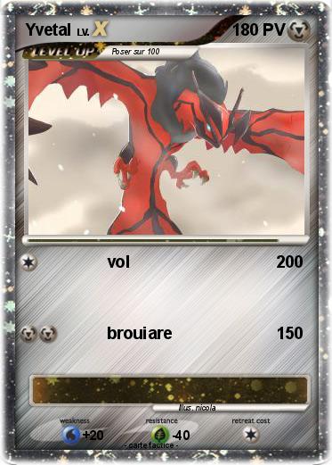 Pokemon Yvetal
