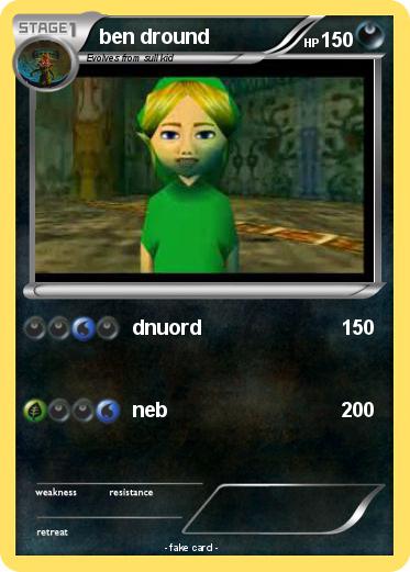 Pokemon ben dround