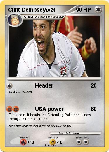 Pokemon Clint Dempsey