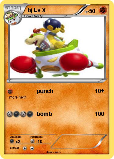 Pokemon bj Lv X