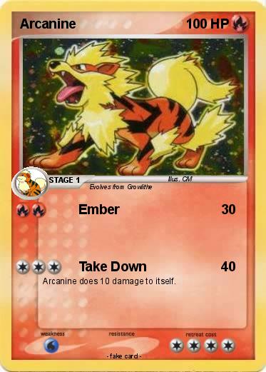 Pokemon Arcanine