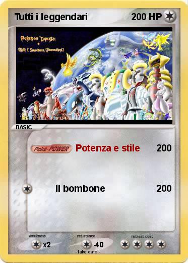 Pokemon Tutti i leggendari