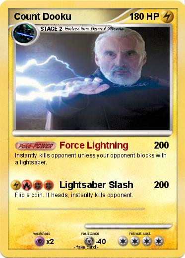 Pokemon Count Dooku