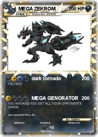 Pokemon MEGA ZEKROM