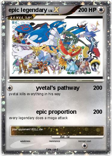 Pokemon epic legendary