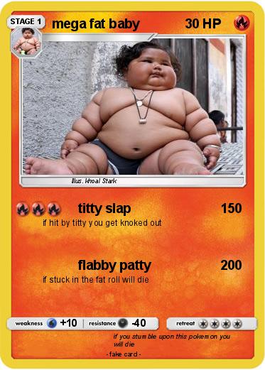 Pokemon mega fat baby