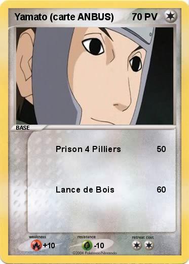 Pokemon Yamato (carte ANBUS)