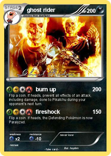 Pokemon ghost rider