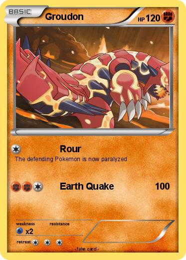 Pokemon Groudon
