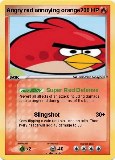 Pokemon Angry red annoying orange