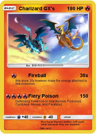 Pokemon Charizard GX's