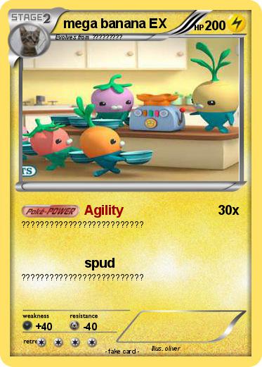 Pokemon mega banana EX