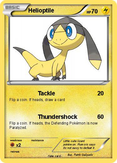 Pokemon Helioptile