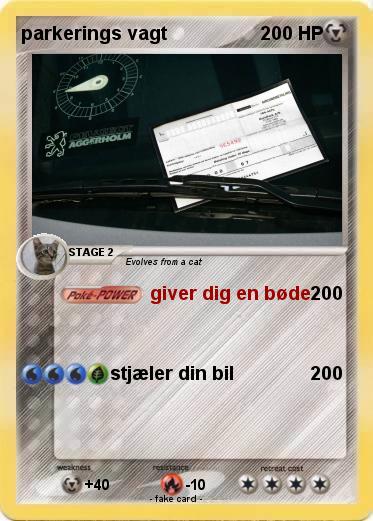 Pokemon parkerings vagt