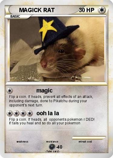 Pokemon MAGICK RAT
