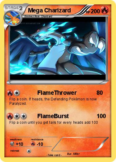 Pokemon Mega Charizard