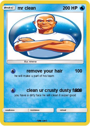 Pokemon mr clean