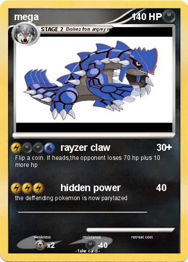 Pokemon mega