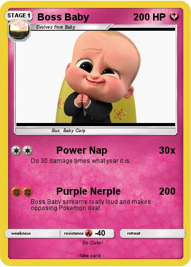 Pokemon Boss Baby