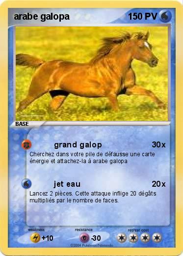 Pokemon arabe galopa