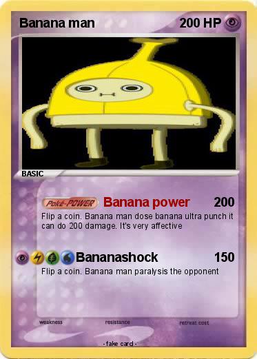 Pokemon Banana man