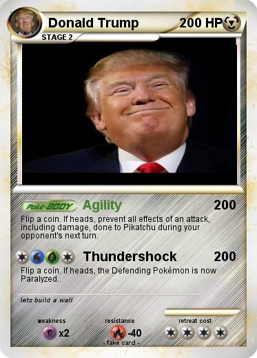 Pokemon Donald Trump