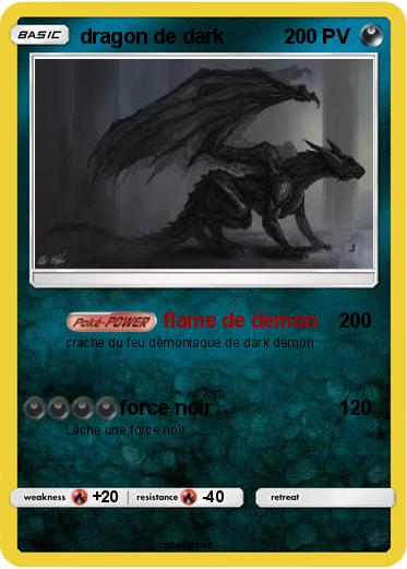 Pokemon dragon de dark