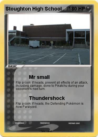 Pokemon Stoughton High School