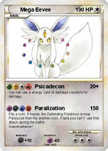 Pokemon Mega Eevee