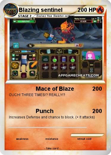 Pokemon Blazing sentinel