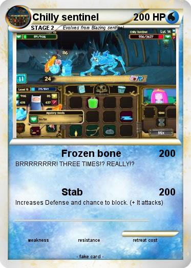 Pokemon Chilly sentinel