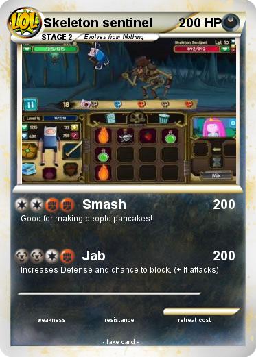 Pokemon Skeleton sentinel