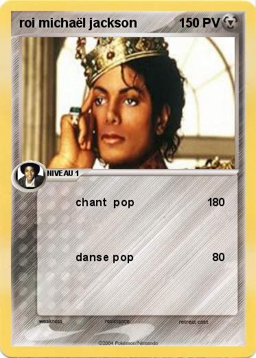 Pokemon roi michaël jackson