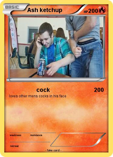 Pokemon Ash ketchup