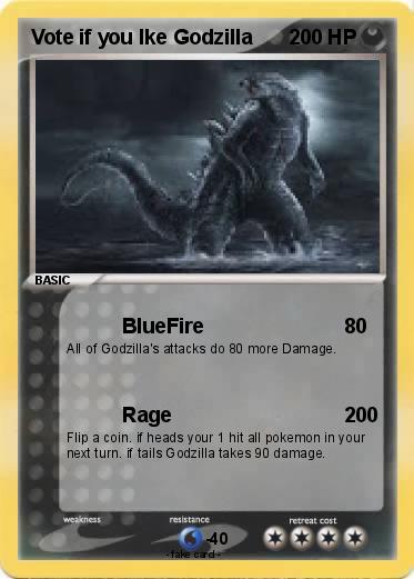 Pokemon Vote if you lke Godzilla