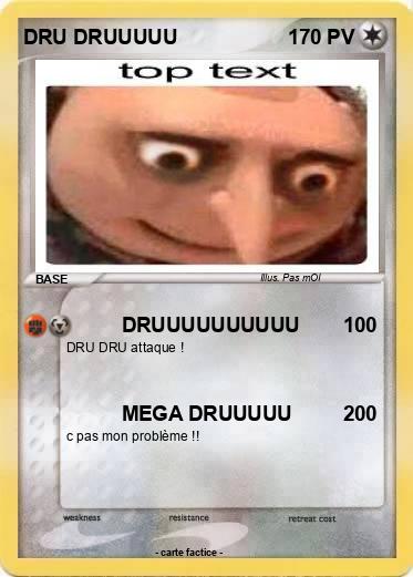 Pokemon DRU DRUUUUU